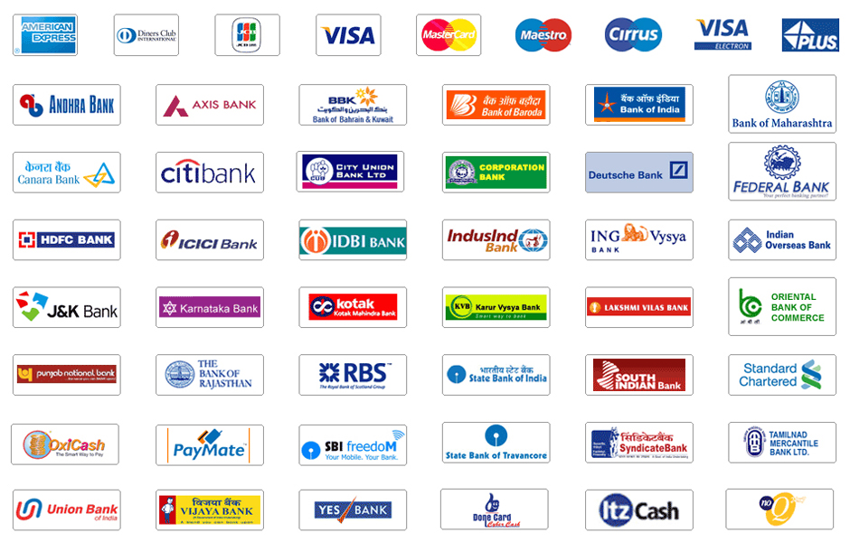 Various Payment Methods